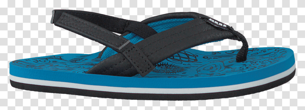Blue Reef Flip Flops Grom Reef Footprints Skate Shoe, Apparel, Footwear, Sandal Transparent Png