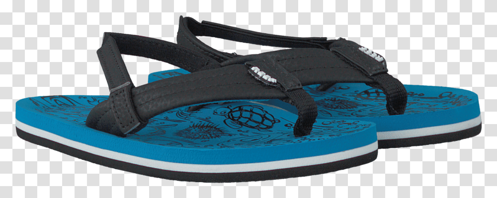 Blue Reef Flip Flops Grom Reef Footprints Skate Shoe, Apparel, Footwear, Sandal Transparent Png
