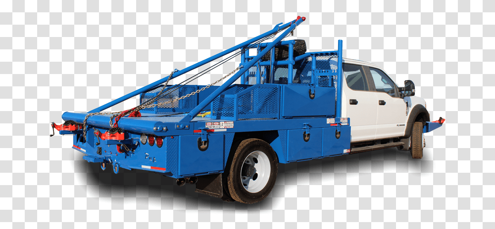 Blue Renegade Hdr2 Pickup Truck, Fire Truck, Vehicle, Transportation, Tow Truck Transparent Png