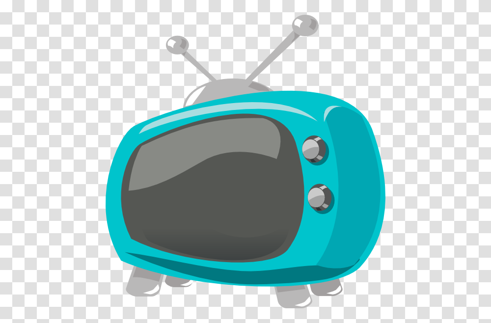 Blue Retro Television Clip Art, Monitor, Screen, Electronics, Display Transparent Png