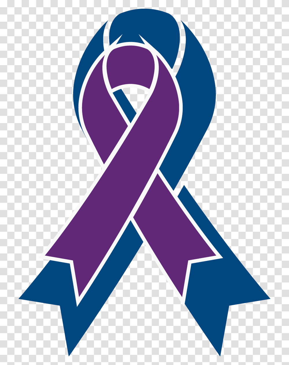 Blue Ribbon Huntingtons Disease, Purple, Light Transparent Png