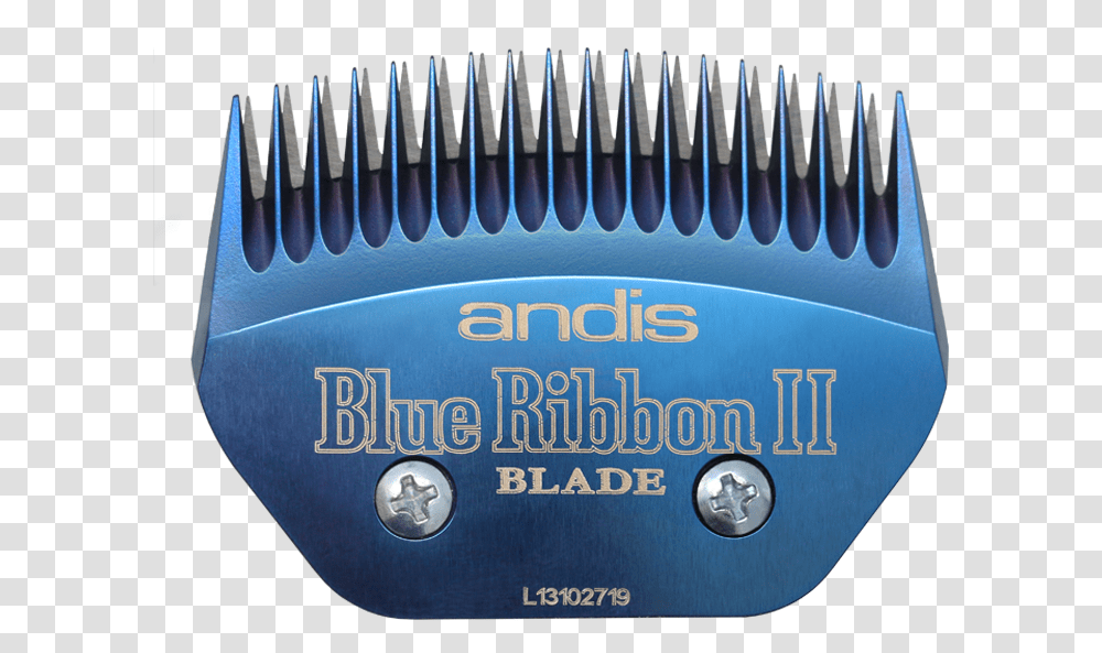 Blue Ribbon Ii Blocking Blade Andis Blue Ribbon Blade, Microphone, Electrical Device, Logo, Symbol Transparent Png