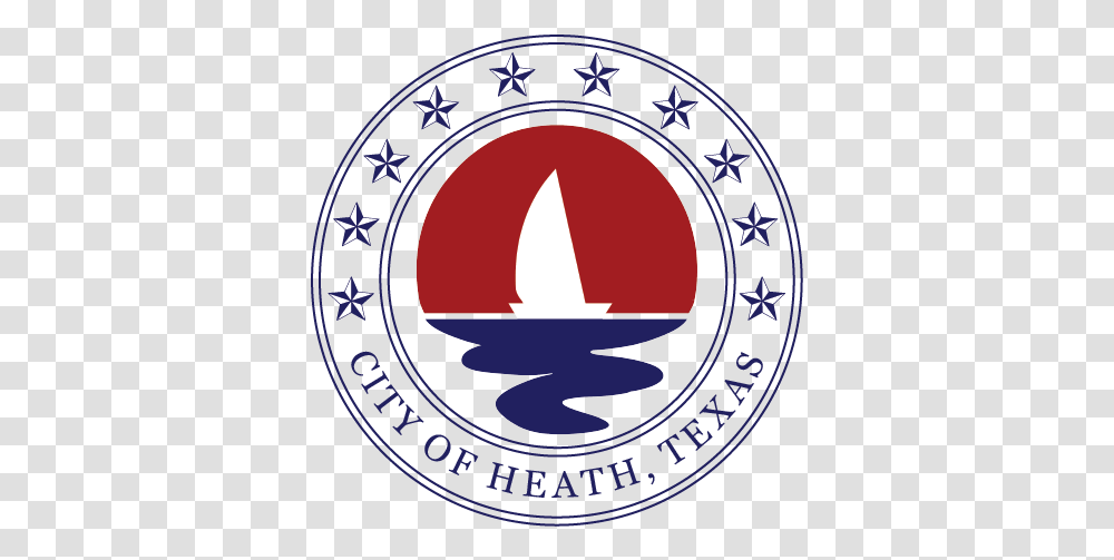 Blue Ribbon News City Of Heath, Logo, Symbol, Trademark, Clock Tower Transparent Png