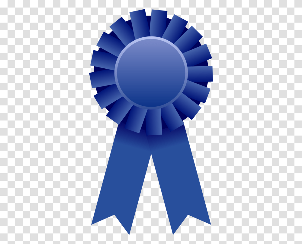Blue Ribbon Rosette Prize Award, Logo, Trademark, Badge Transparent Png