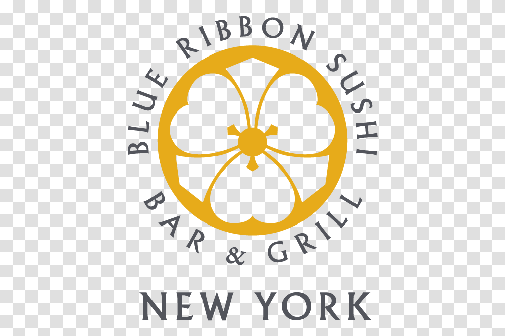 Blue Ribbon Sushi Bar & Grill New York - Blue Ribbon, Poster, Advertisement, Logo, Symbol Transparent Png