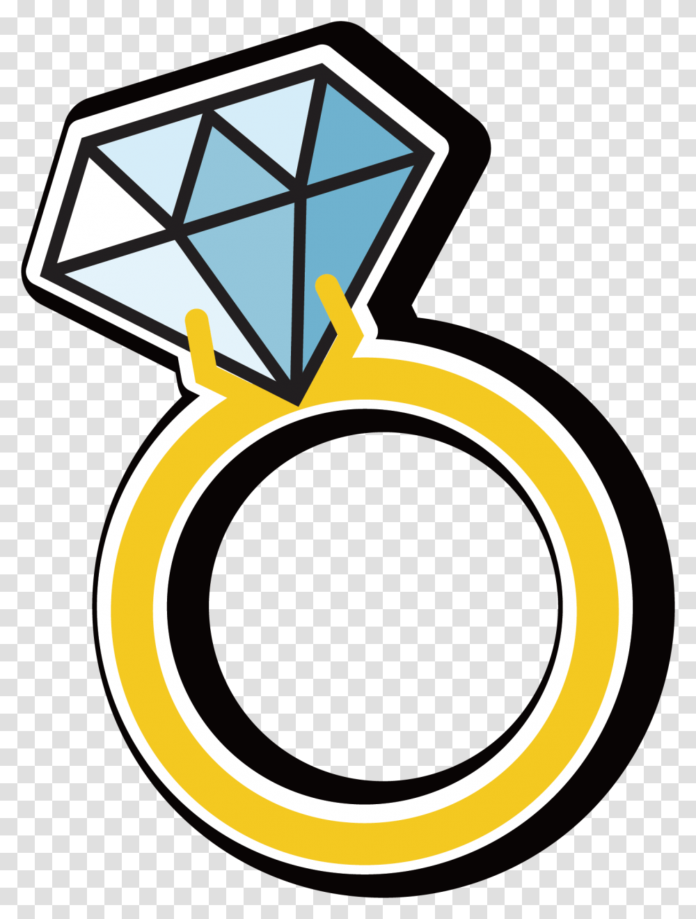 Blue Ring Diamond Gemstone Vector Hd Image Free Diamond Ring Vector, Label, Gold Transparent Png