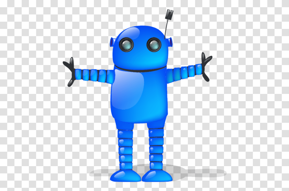 Blue Robot Clipart, Toy, Light, Electronics Transparent Png