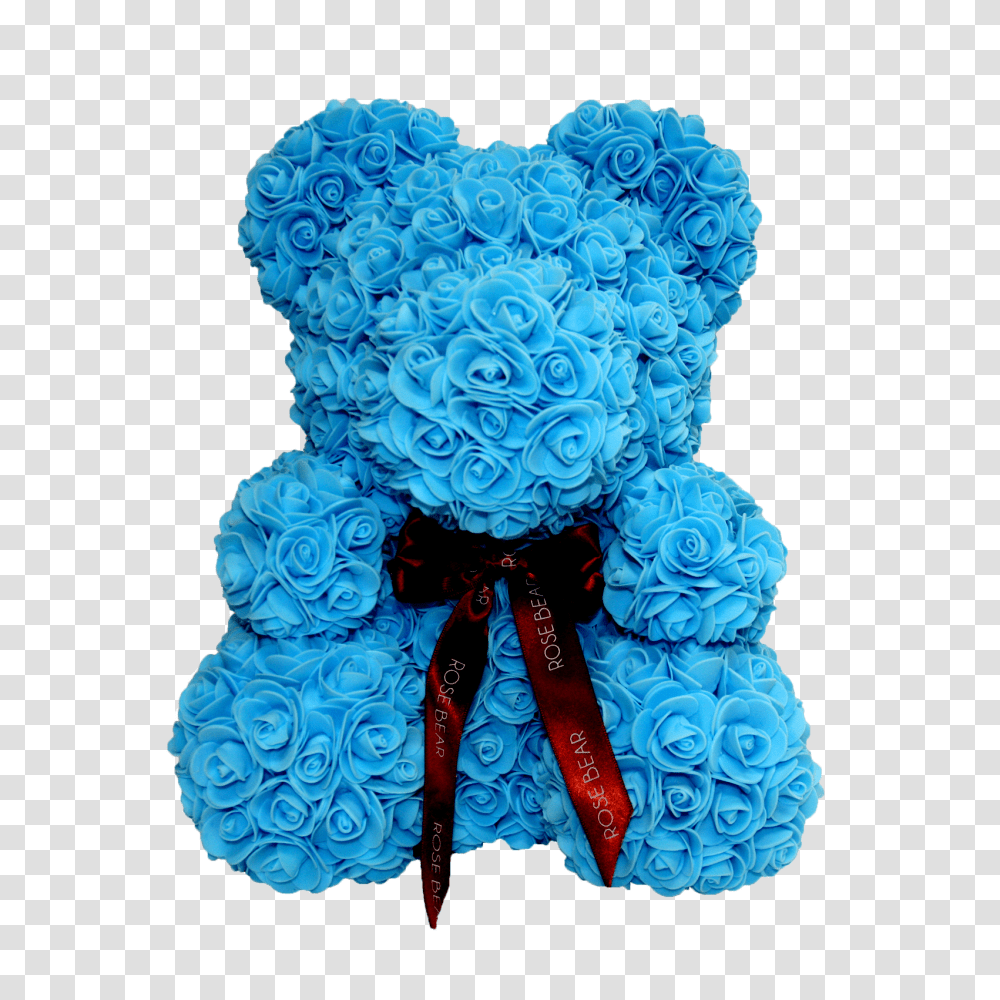Blue Rose Bear, Plant, Flower, Dahlia, Carnation Transparent Png