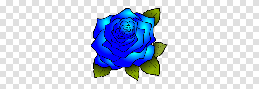 Blue Rose Border Clipart Free Clipart, Flower, Plant, Blossom Transparent Png