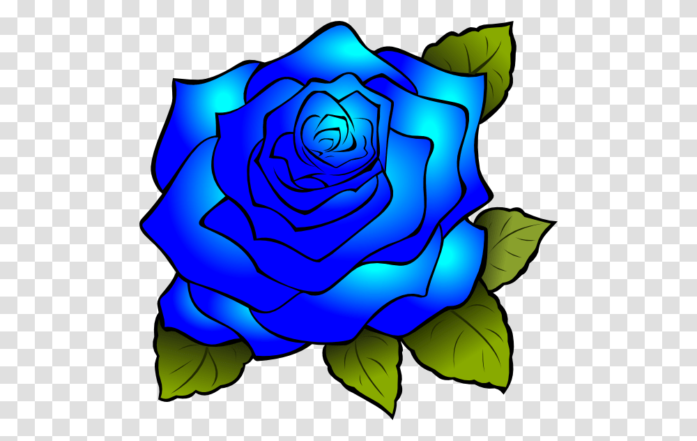 Blue Rose Clipart, Flower, Plant, Blossom, Spiral Transparent Png