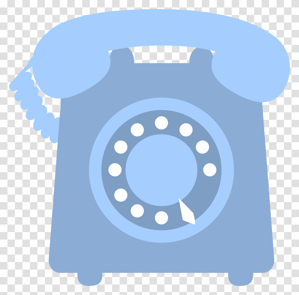 Blue Rotary Telephone Clipart Blue Telephone Clipart, Electronics, Dial Telephone Transparent Png