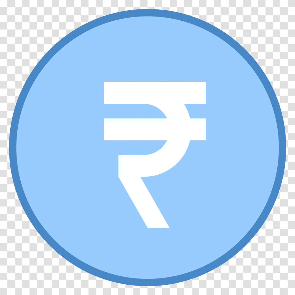 Blue Rupee Icon, Number, Word Transparent Png