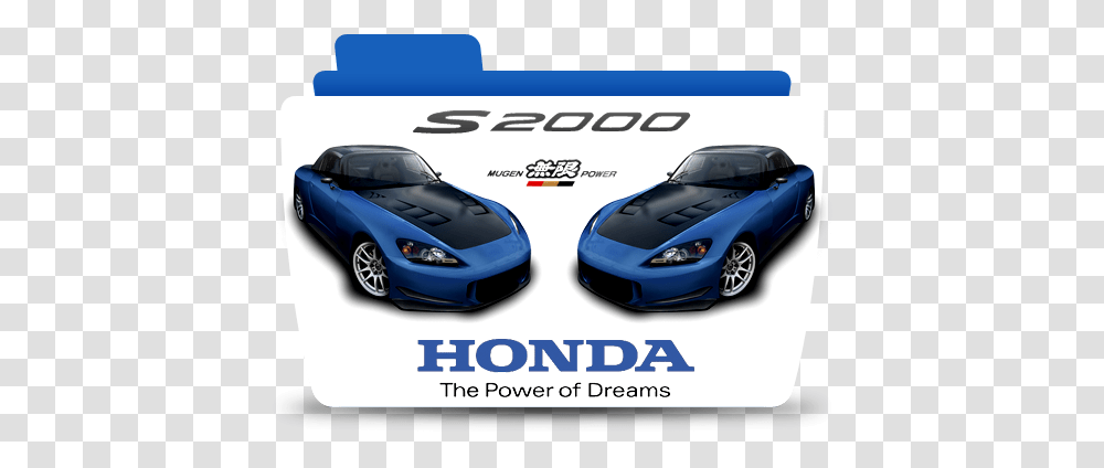 Blue S2000 2 Honda Folder File Azul Automotive Paint, Car, Vehicle, Transportation, Automobile Transparent Png