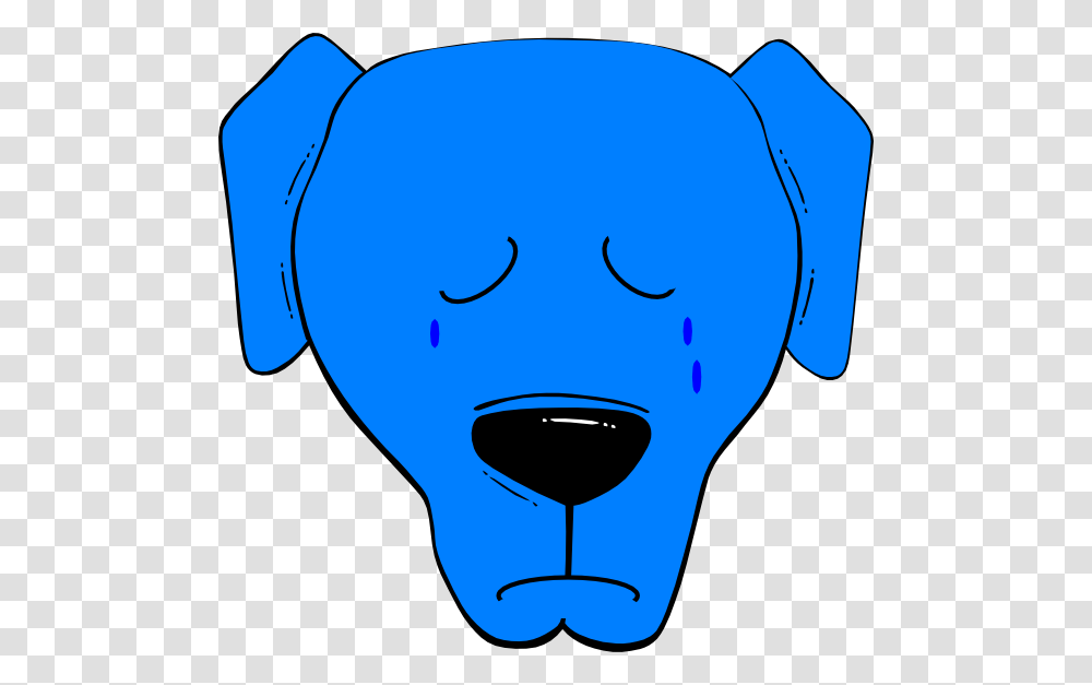 Blue Sad Svg Clip Arts Cartoon Dog Face, Light, Hand Transparent Png