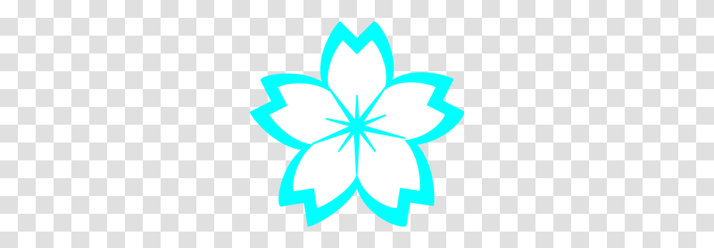 Blue Sakura Clip Art For Web, Star Symbol, Plant, Pond Lily Transparent Png