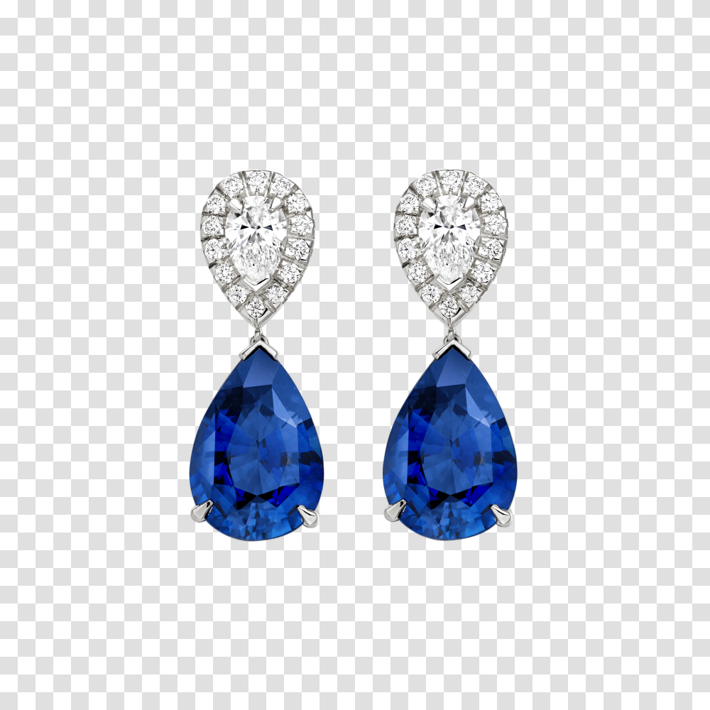 Blue Sapphire Earring Earrings, Jewelry, Accessories, Accessory, Gemstone Transparent Png