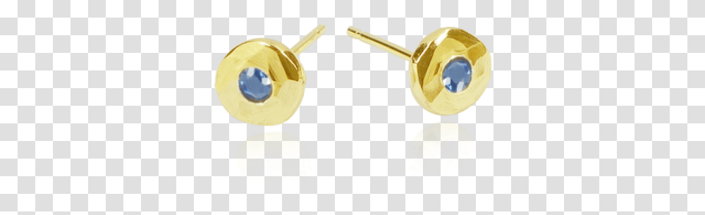Blue Sapphire Gold Nugget Stud Earrings, Plant, Outdoors, Nature, Produce Transparent Png