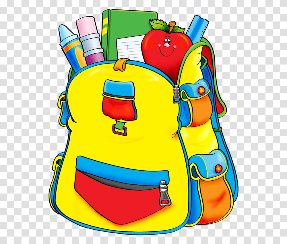 Blue School Backpack Clipart School Bag Clipart, Lifejacket, Vest, Apparel Transparent Png
