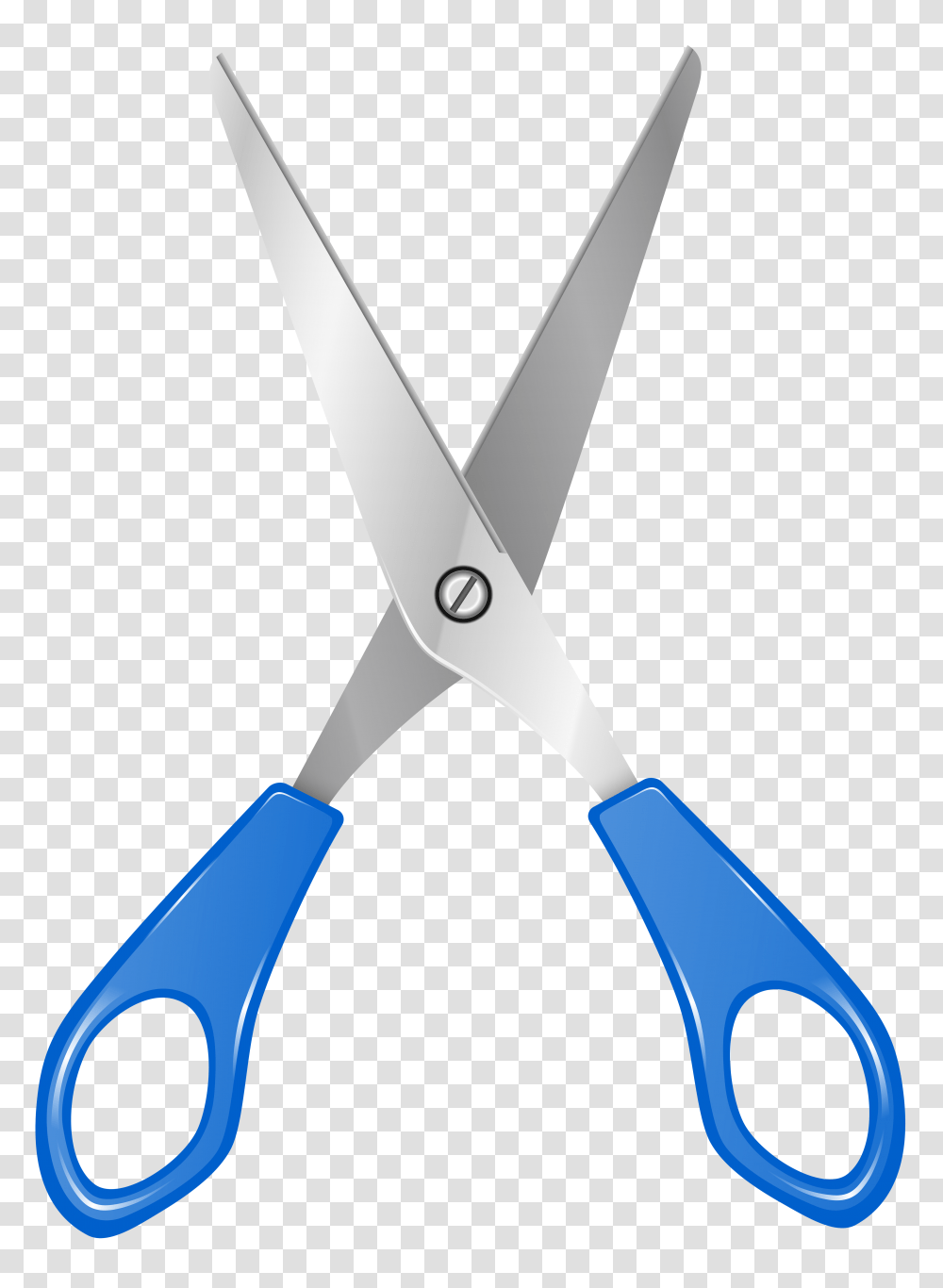 Blue Scissors Clip Art Best Web Clipart Inside Scissors, Blade, Weapon, Weaponry, Shears Transparent Png