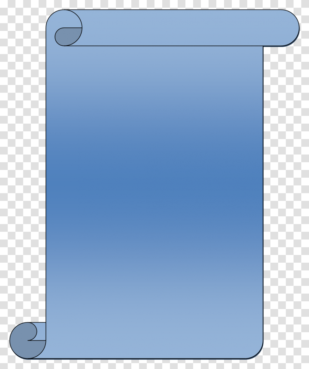 Blue Scroll, White Board Transparent Png