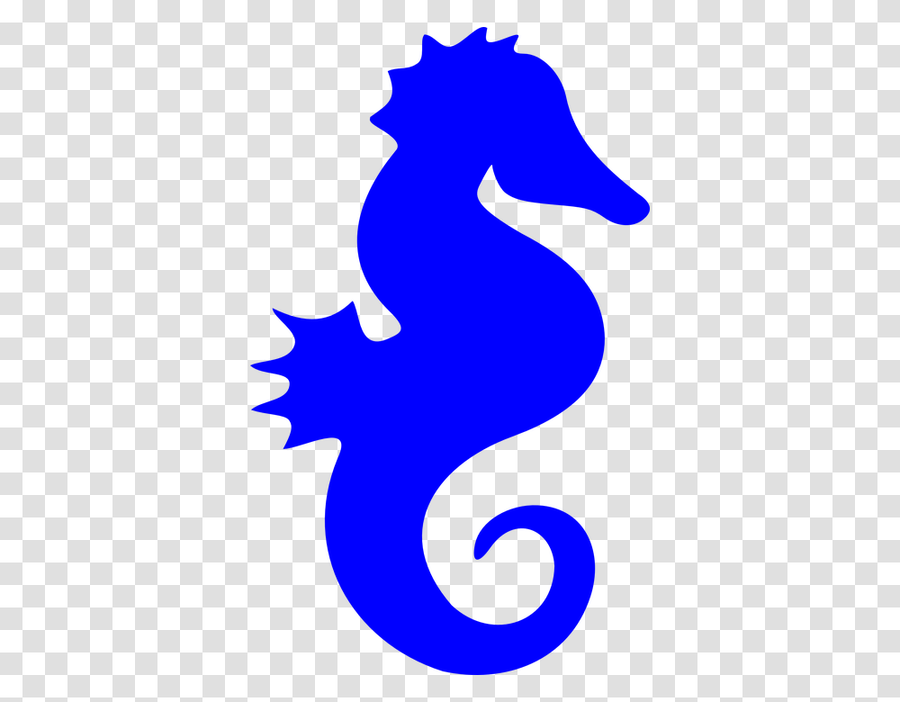 Blue Sea Horse Clip Art, Silhouette, Person, Human Transparent Png
