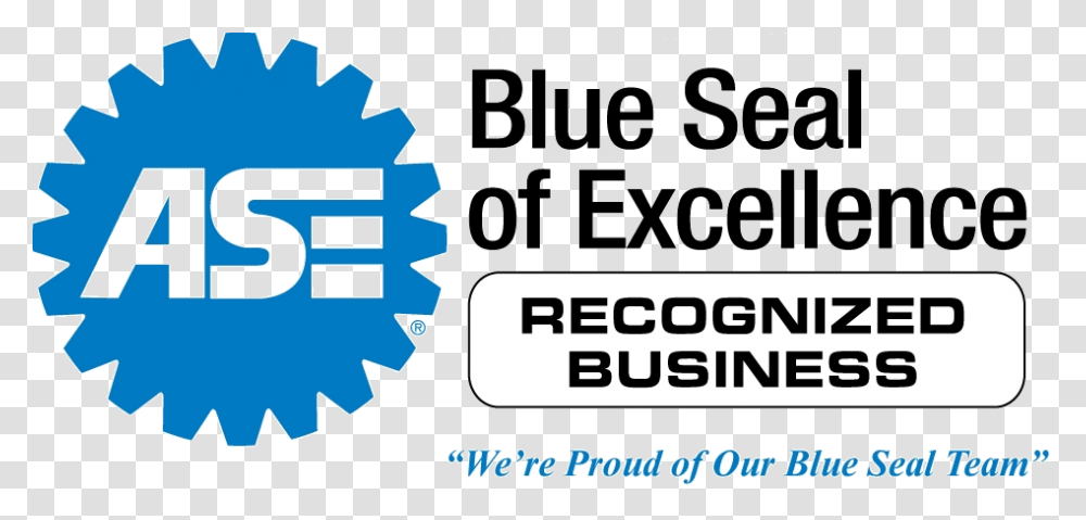 Blue Seal Of Excellence Ase Certified, Electronics, Machine, Paper Transparent Png