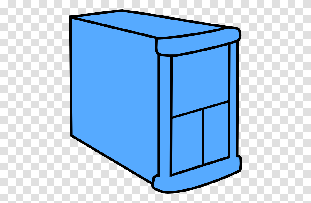 Blue Server Clip Art, Furniture, Mailbox, Letterbox, Machine Transparent Png