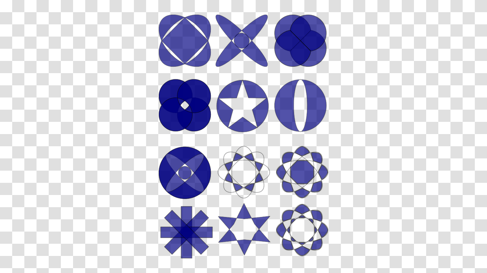 Blue Shapes Brand Architecture Types, Star Symbol Transparent Png
