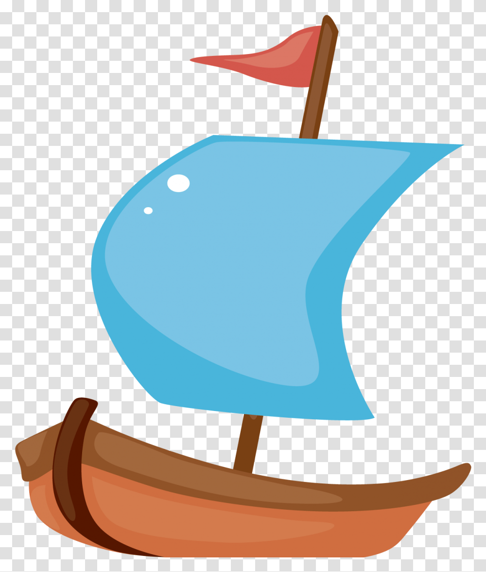 Blue Ship Cartoon, Apparel, Flag Transparent Png