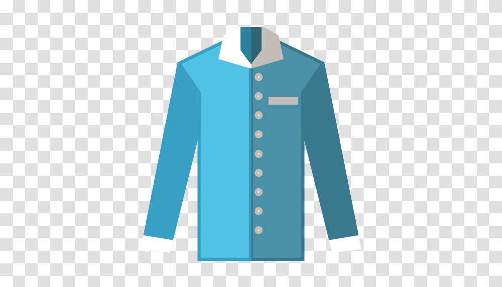 Blue Shirt Clothes, Apparel, Long Sleeve, Cross Transparent Png
