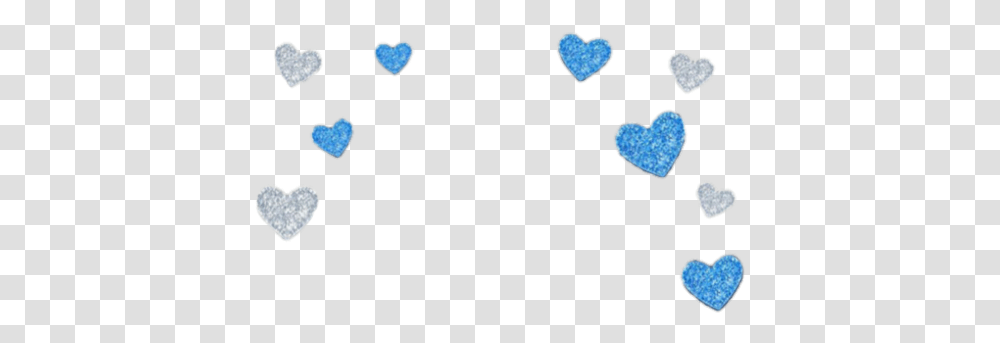 Blue Silver White Glitter Sparkle Heart Hearts Illustration, Stain, Alphabet, Astronomy Transparent Png