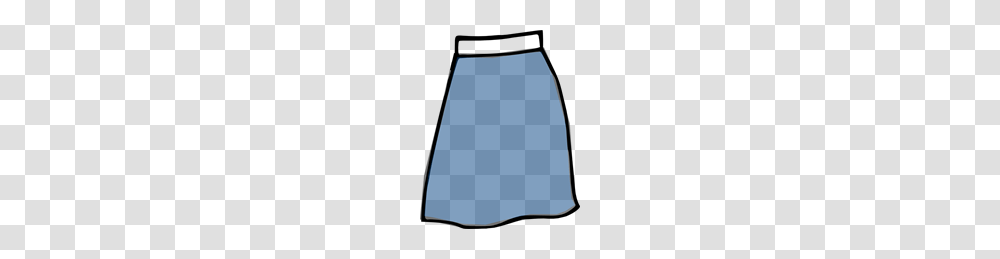 Blue Skirt Clip Art For Web, Apparel, Tie, Accessories Transparent Png