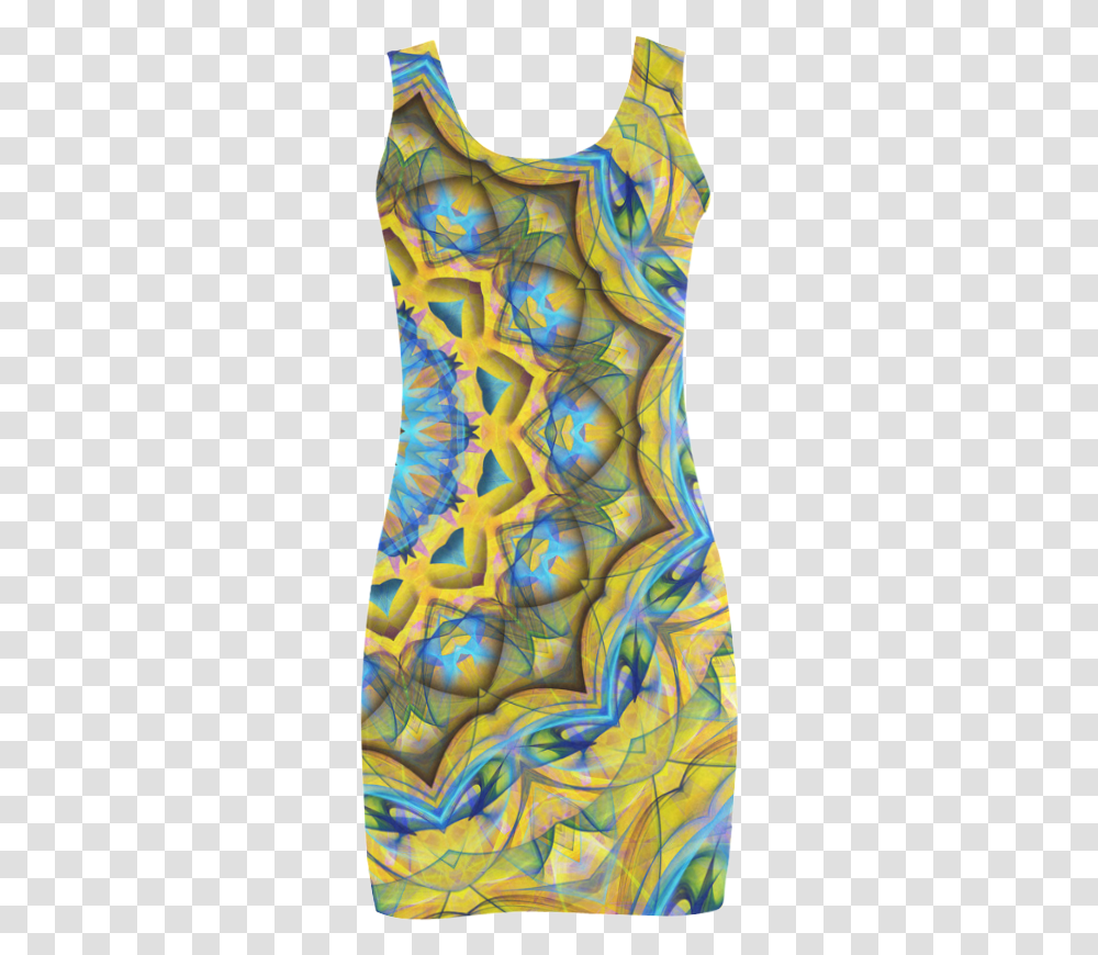 Blue Sky Golden Cornfield Mandala Abstract Art Medea Day Dress, Skin, Tattoo, Water Transparent Png