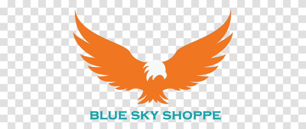 Blue Sky Shoppe Home Logo, Eagle, Bird, Animal, Poster Transparent Png