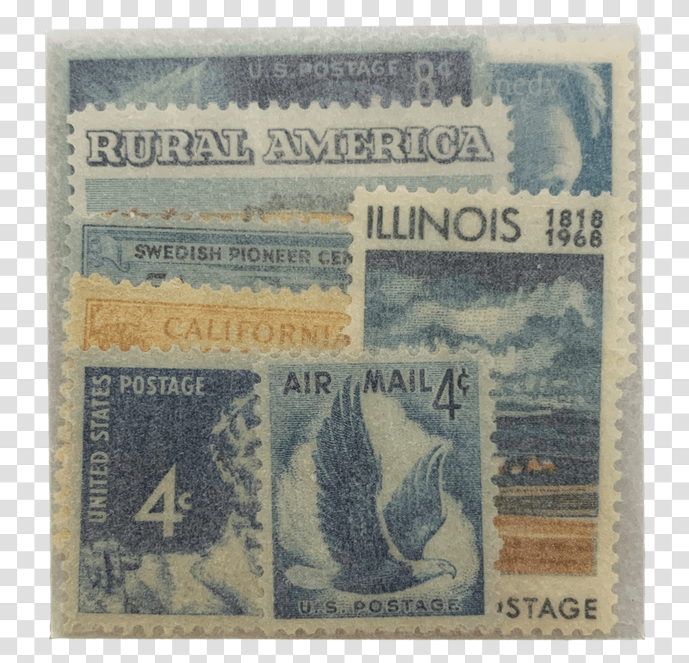 Blue Sky Summer Postage Stamp, Newspaper, Money Transparent Png