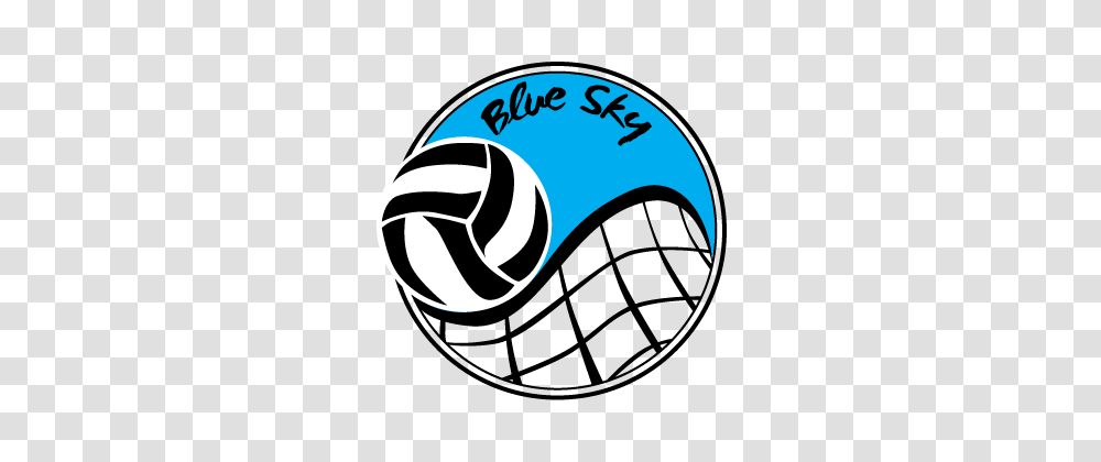 Blue Sky Volleyball, Logo, Trademark, Label Transparent Png