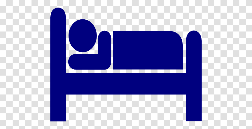 Blue Sleep Bed Clip Art, Logo, Trademark, Word Transparent Png