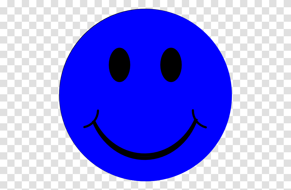Blue Smiley Face Clip Art Free Image, Pac Man, Stencil Transparent Png