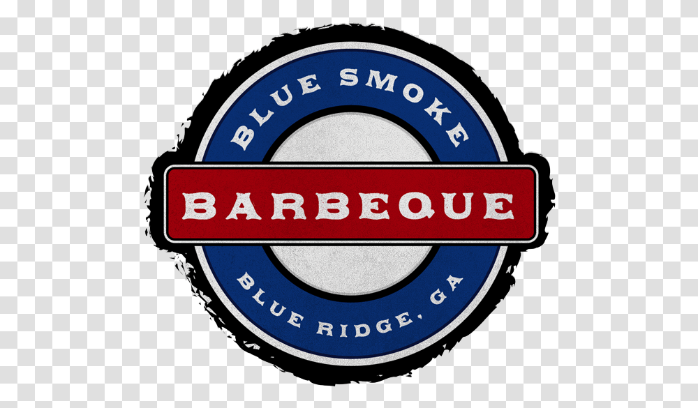 Blue Smoke Barbeque Bbq Restaurant In Blue Ridge Georgia Label, Text, Logo, Symbol, Emblem Transparent Png