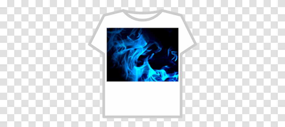 Blue Smokeneondesign Roblox Blue Fire Texture, Clothing, Apparel, Long Sleeve, Person Transparent Png