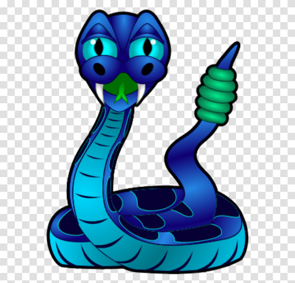 Blue Snake Clipart Rattlesnake Clipart, Cobra, Reptile, Animal, Toy Transparent Png