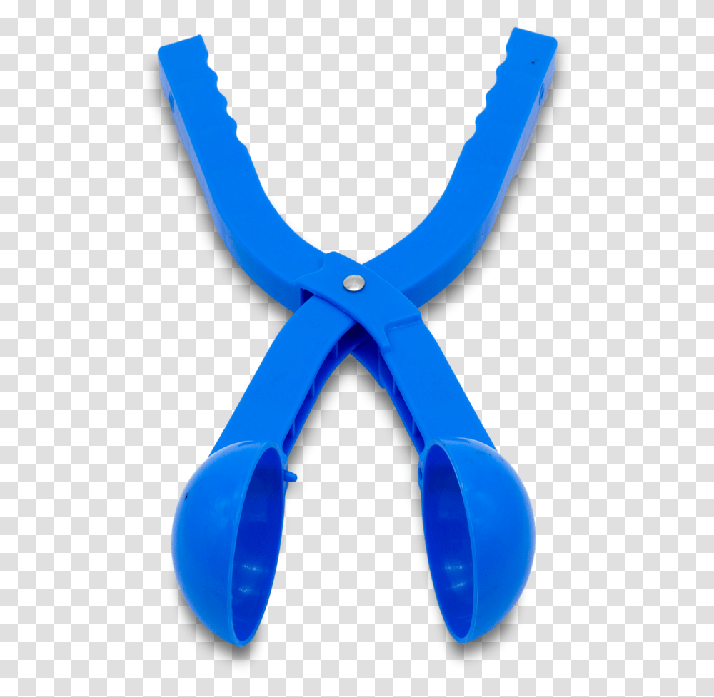 Blue Snowball Pliers, Scissors, Blade, Weapon, Weaponry Transparent Png