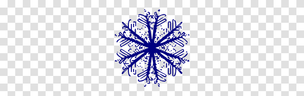 Blue Snowflake Winter Clipart, Home Decor, Gray Transparent Png