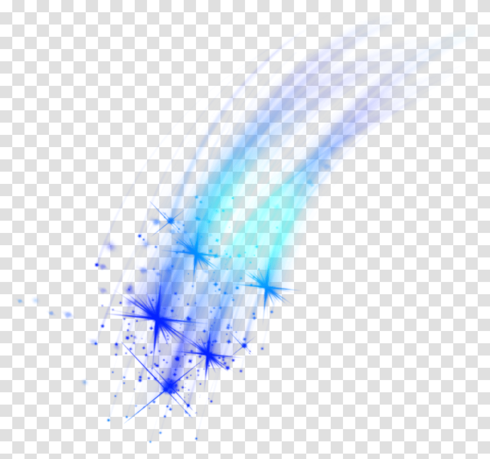 Blue Sparkles Pixie Dust Background, Lighting, Screen Transparent Png