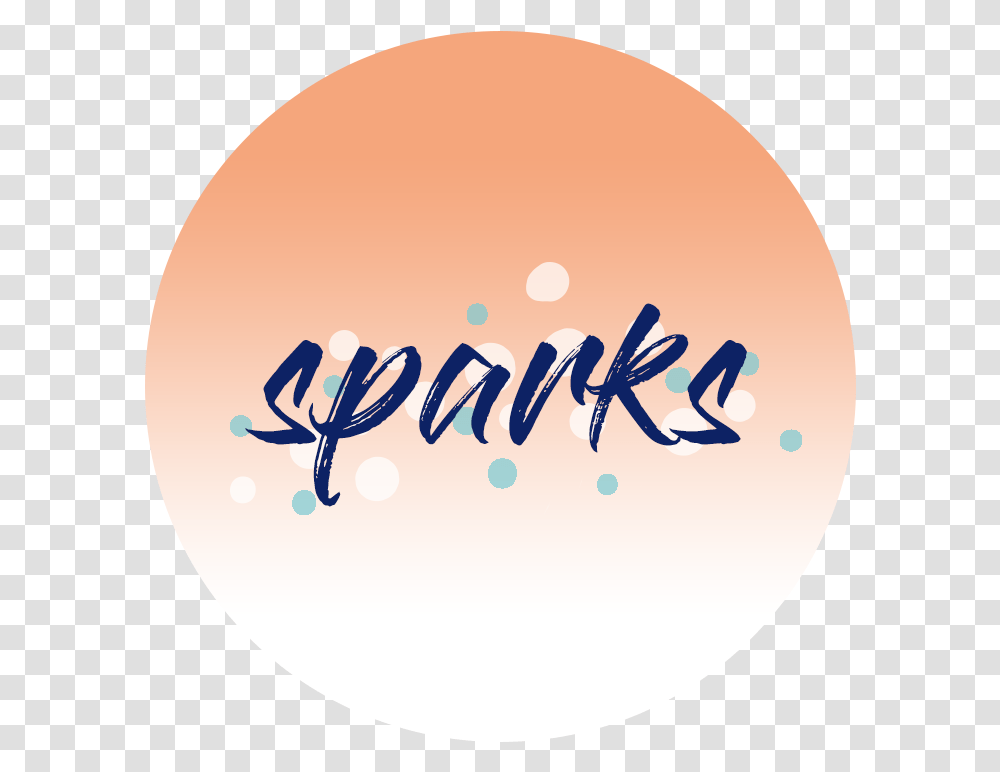 Blue Sparks Circle, Balloon, Handwriting, Logo Transparent Png