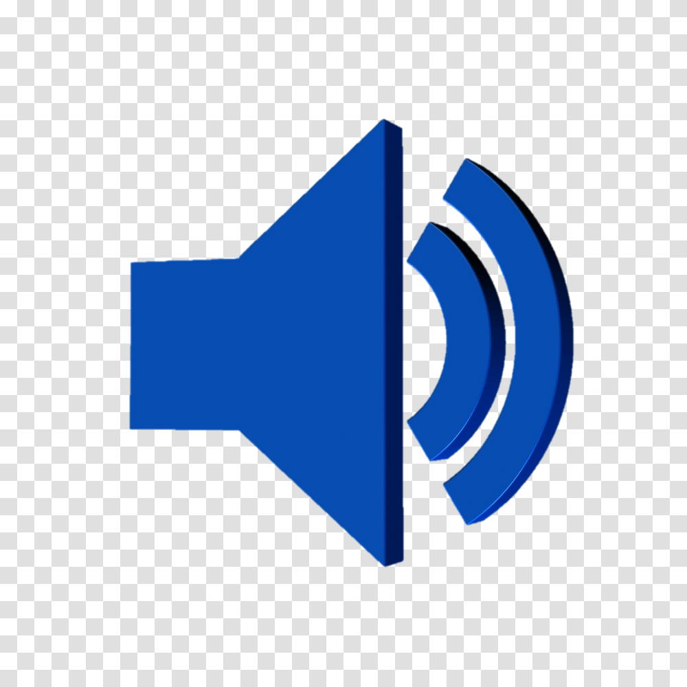 Blue Speaker Icon, Label, Light Transparent Png