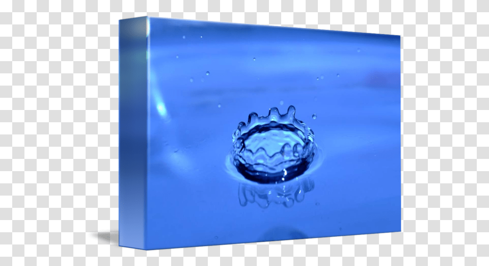 Blue Splash By Serendipity Angel Drop, Droplet, Monitor, Screen, Electronics Transparent Png