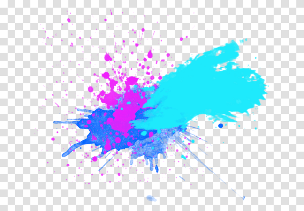 Blue Splash Colorsplash Paint Color Colorful Graphic Design, Light, Purple Transparent Png