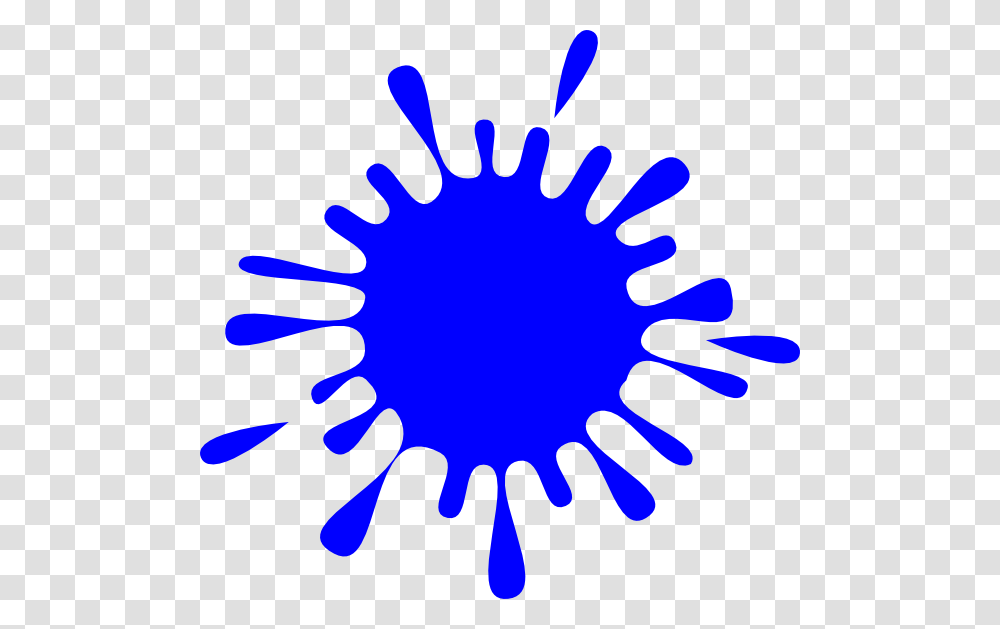 Blue Splash Ink For Graffiti Logo Clip Art, Plant, Flower, Blossom, Hand Transparent Png