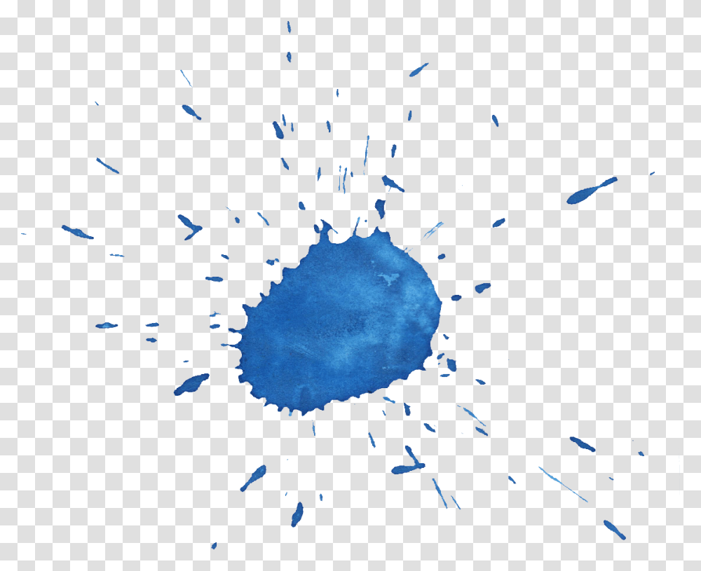 Blue Splatter Watercolor Drop, Outdoors, Astronomy, Outer Space, Nature Transparent Png